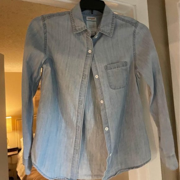 Girls Denim Shirt - Picture 1 of 1